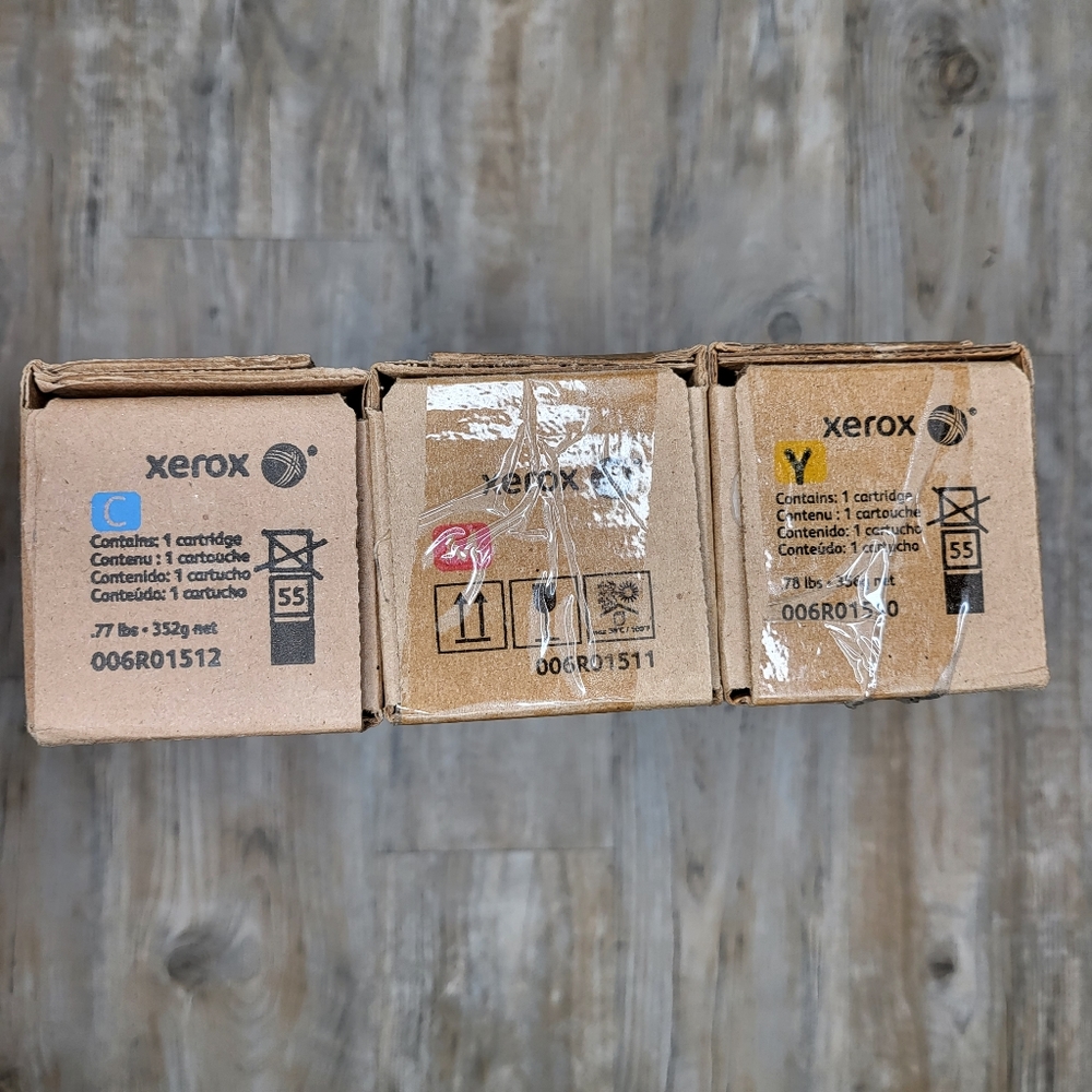 COPY - COPY - GENUINE XEROX TONER SET CYM for 7525 7530 7535 7545 7556 7830 784…